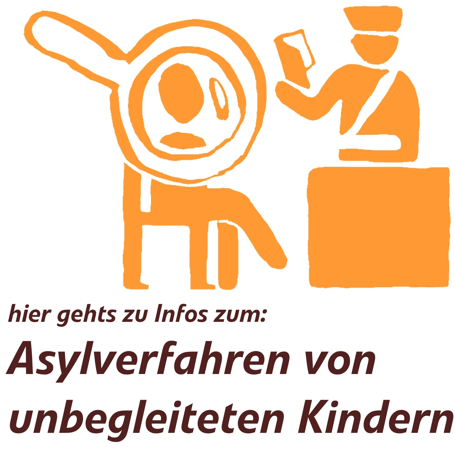 Link zu Asylverfahren von Fluchtwaisen