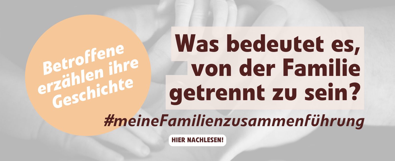 Was bedeutet es, von der Familie getrennt zu sein? Betroffene erzählen ihre Geschichte.